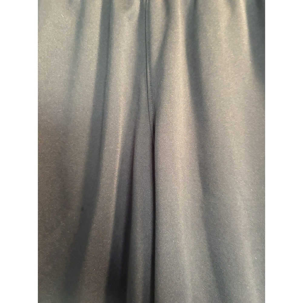Members Mark Tech Fleece Pants Mens Small Black Zipper Pockets Tapered Active - Picture 3 of 5